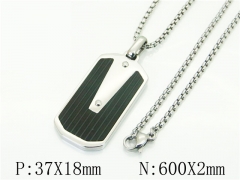 HY Wholesale Necklaces Stainless Steel 316L Jewelry Necklaces-HY41N0301HLD
