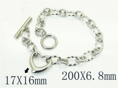 HY Wholesale Bracelets 316L Stainless Steel Jewelry Bracelets-HY91B0493HCC