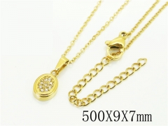 HY Wholesale Necklaces Stainless Steel 316L Jewelry Necklaces-HY12N0680OQ