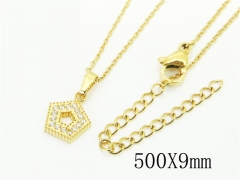 HY Wholesale Necklaces Stainless Steel 316L Jewelry Necklaces-HY12N0690OV