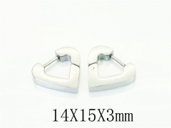 HY Wholesale Earrings 316L Stainless Steel Earrings Jewelry-HY75E0245WJL
