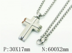 HY Wholesale Necklaces Stainless Steel 316L Jewelry Necklaces-HY41N0288HLC