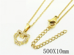 HY Wholesale Necklaces Stainless Steel 316L Jewelry Necklaces-HY12N0660VOL