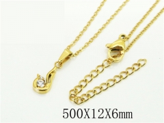 HY Wholesale Necklaces Stainless Steel 316L Jewelry Necklaces-HY12N0696MR
