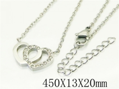 HY Wholesale Necklaces Stainless Steel 316L Jewelry Necklaces-HY43N0113KL