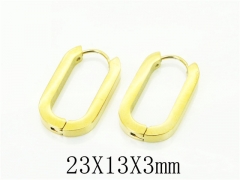 HY Wholesale Earrings 316L Stainless Steel Earrings Jewelry-HY75E0230KB