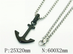 HY Wholesale Necklaces Stainless Steel 316L Jewelry Necklaces-HY41N0286HDD