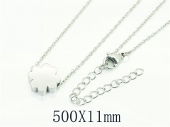 HY Wholesale Necklaces Stainless Steel 316L Jewelry Necklaces-HY91N0127LE