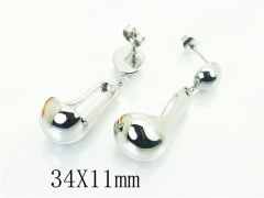 HY Wholesale Earrings 316L Stainless Steel Earrings Jewelry-HY32E0518HKE