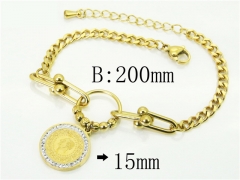 HY Wholesale Bracelets 316L Stainless Steel Jewelry Bracelets-HY32B0991PL