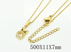 HY Wholesale Necklaces Stainless Steel 316L Jewelry Necklaces-HY12N0653OL