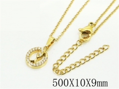 HY Wholesale Necklaces Stainless Steel 316L Jewelry Necklaces-HY12N0664OE