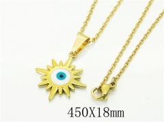 HY Wholesale Necklaces Stainless Steel 316L Jewelry Necklaces-HY24N0142LZ