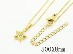HY Wholesale Necklaces Stainless Steel 316L Jewelry Necklaces-HY12N0681OW