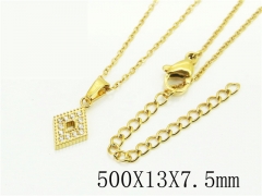 HY Wholesale Necklaces Stainless Steel 316L Jewelry Necklaces-HY12N0686OF