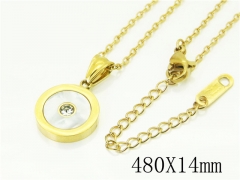 HY Wholesale Necklaces Stainless Steel 316L Jewelry Necklaces-HY43N0103RLL