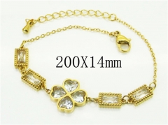 HY Wholesale Bracelets 316L Stainless Steel Jewelry Bracelets-HY32B0995HGG