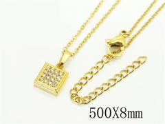 HY Wholesale Necklaces Stainless Steel 316L Jewelry Necklaces-HY12N0676OC