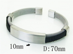 HY Wholesale Bangles Jewelry Stainless Steel 316L Popular Bangle-HY91B0543IHR