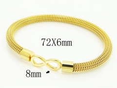 HY Wholesale Bangles Jewelry Stainless Steel 316L Popular Bangle-HY91B0536IHL