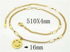 HY Wholesale Necklaces Stainless Steel 316L Jewelry Necklaces-HY43N0139PB