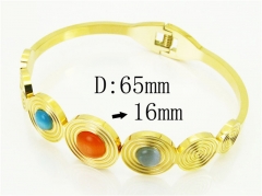 HY Wholesale Bangles Jewelry Stainless Steel 316L Popular Bangle-HY32B1013HHE