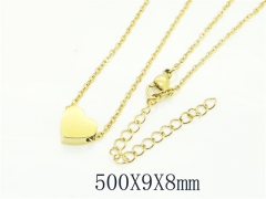 HY Wholesale Necklaces Stainless Steel 316L Jewelry Necklaces-HY91N0130NR