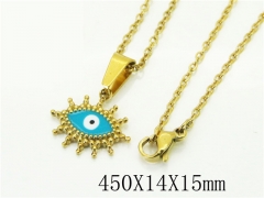HY Wholesale Necklaces Stainless Steel 316L Jewelry Necklaces-HY24N0147LA
