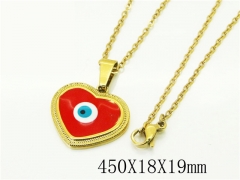 HY Wholesale Necklaces Stainless Steel 316L Jewelry Necklaces-HY24N0141LF