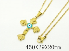 HY Wholesale Necklaces Stainless Steel 316L Jewelry Necklaces-HY24N0135LQ