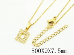 HY Wholesale Necklaces Stainless Steel 316L Jewelry Necklaces-HY12N0687OZ