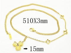 HY Wholesale Necklaces Stainless Steel 316L Jewelry Necklaces-HY43N0140PC