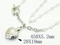 HY Wholesale Necklaces Stainless Steel 316L Jewelry Necklaces-HY91N0120HKL