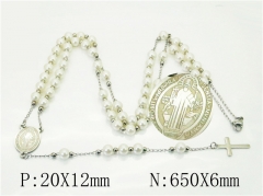 HY Wholesale Necklaces Stainless Steel 316L Jewelry Necklaces-HY76N0635AML