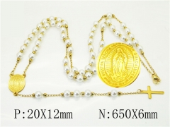 HY Wholesale Necklaces Stainless Steel 316L Jewelry Necklaces-HY76N0642ZNL