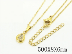 HY Wholesale Necklaces Stainless Steel 316L Jewelry Necklaces-HY12N0682OE