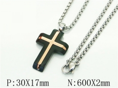 HY Wholesale Necklaces Stainless Steel 316L Jewelry Necklaces-HY41N0290HMA