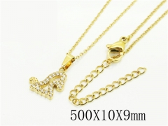 HY Wholesale Necklaces Stainless Steel 316L Jewelry Necklaces-HY12N0655XOL