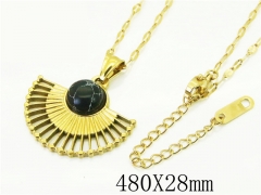 HY Wholesale Necklaces Stainless Steel 316L Jewelry Necklaces-HY43N0102TLL