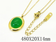 HY Wholesale Necklaces Stainless Steel 316L Jewelry Necklaces-HY43N0110MQ