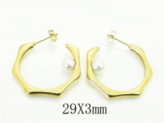 HY Wholesale Earrings 316L Stainless Steel Earrings Jewelry-HY32E0501HJR