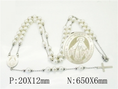 HY Wholesale Necklaces Stainless Steel 316L Jewelry Necklaces-HY76N0634SML