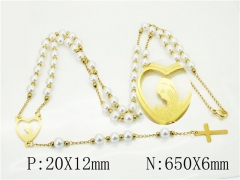 HY Wholesale Necklaces Stainless Steel 316L Jewelry Necklaces-HY76N0637WNL