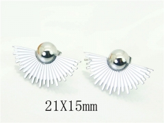 HY Wholesale Earrings 316L Stainless Steel Earrings Jewelry-HY32E0520HHE