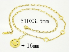 HY Wholesale Necklaces Stainless Steel 316L Jewelry Necklaces-HY43N0143PW