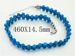 HY Wholesale Necklaces Stainless Steel 316L Jewelry Necklaces-HY91N0138HHA