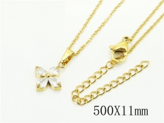 HY Wholesale Necklaces Stainless Steel 316L Jewelry Necklaces-HY12N0694ENL
