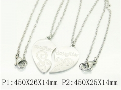 HY Wholesale Necklaces Stainless Steel 316L Jewelry Necklaces-HY45N0001ML