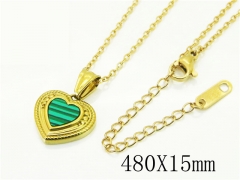 HY Wholesale Necklaces Stainless Steel 316L Jewelry Necklaces-HY43N0111MD