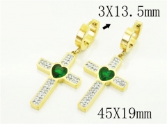 HY Wholesale Earrings 316L Stainless Steel Earrings Jewelry-HY32E0492HSL